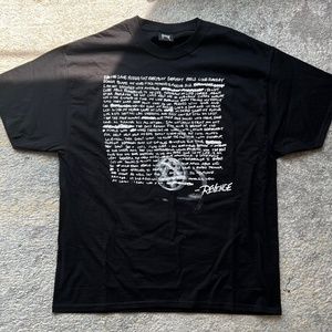 Revenge Rolling Loud Tee Black. Size Large.